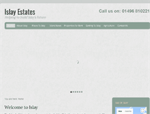 Tablet Screenshot of islayestates.com